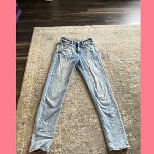 American Eagle jeans, Size=00, Length=Regular, Style=Mom jeans